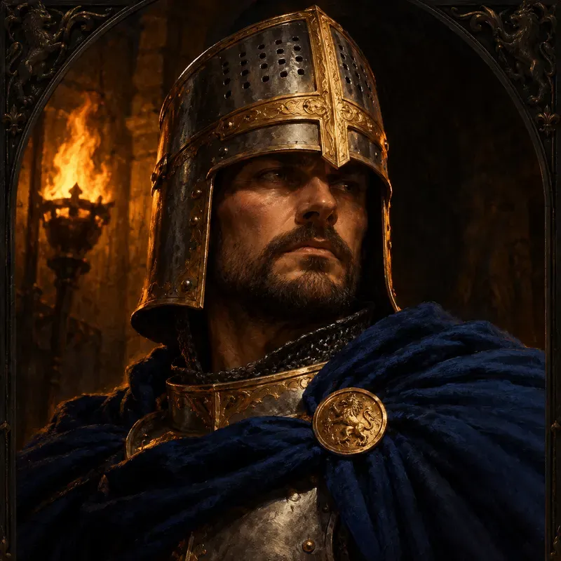 Paladin original character illustration