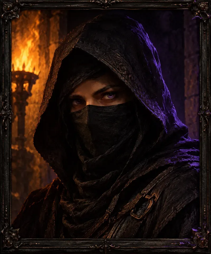 Rogue original character illustration